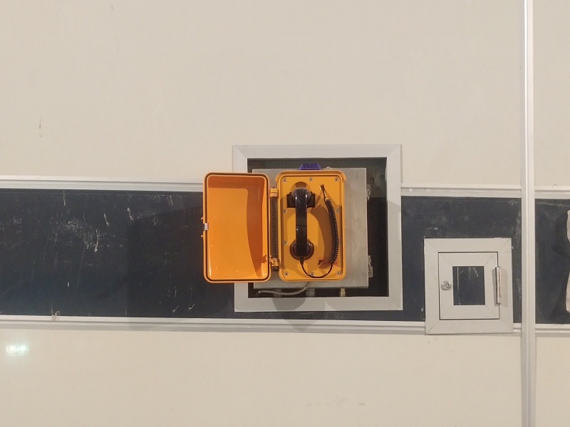 blue light station use in industrial